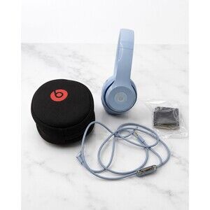 Beats Dr Dre Solo 4 Wireless Bluetooth On-Ear Headphones MUW43LL/A Slate Blue UD